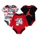 Jordan Air Comic 3-Pack Bodysuits Jordan Air Comic 3-Pack Bodysuits