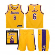 Replica Jersey & Short Set Lakers