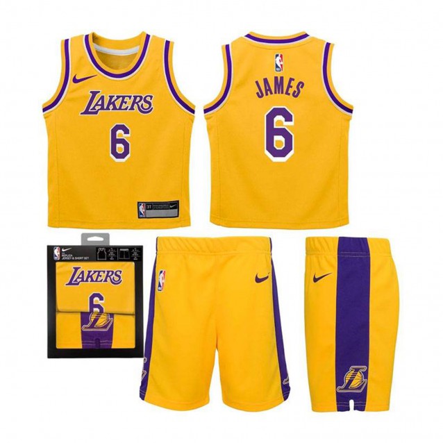 Nike Replica Jersey & Short Set Lakers Nike Replica Jersey & Short Set Lakers
