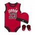Jumpman Set Bodysuit Beanie Booties