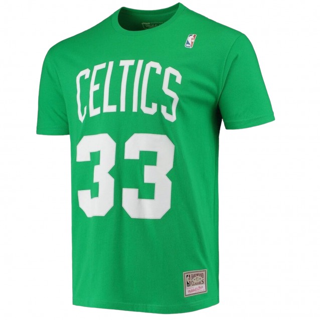 Mitchell & Ness NBA Tee Hardwood Classics Larry Bird Boston Celtics