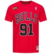 NBA Tee Hardwood Classics Dennis Rodman Chicago Bulls