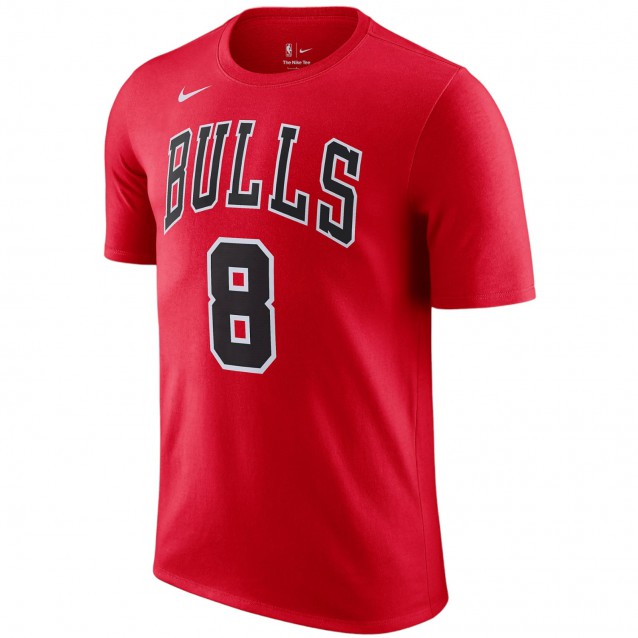 Nike Short Sleeve T-Shirt - Chicago Bulls Zach Lavine