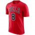 Short Sleeve T-Shirt - Chicago Bulls Zach Lavine