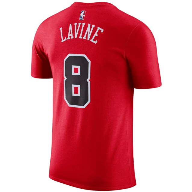Nike Short Sleeve T-Shirt - Chicago Bulls Zach Lavine