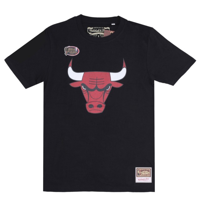 Mitchell & Ness NBA Tee Logo Tee Bulls Mitchell & Ness NBA Tee Logo Tee Bulls